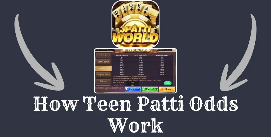 How Teen Patti Odds Work